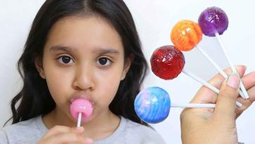 Colorful Lollipop Adventure - Sweet Surprises and Fun with Candy Magic